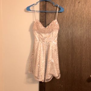 Tan Semi Formal dress